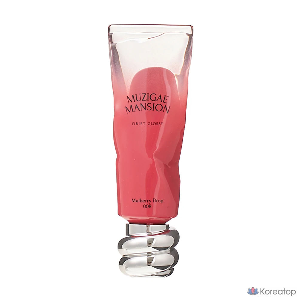 Тинт для губ Muzigae Mansion Objet Glossy, оттенок 008 Mulberry Drop, 1 шт.
