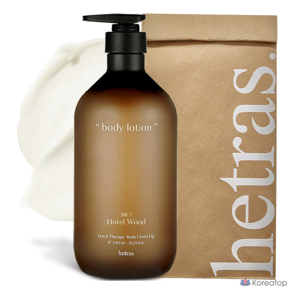 Лосьон для тела HETRAS Hotel Therapy Body Lotion Hotel Wood, 1.013 л, 1 шт.