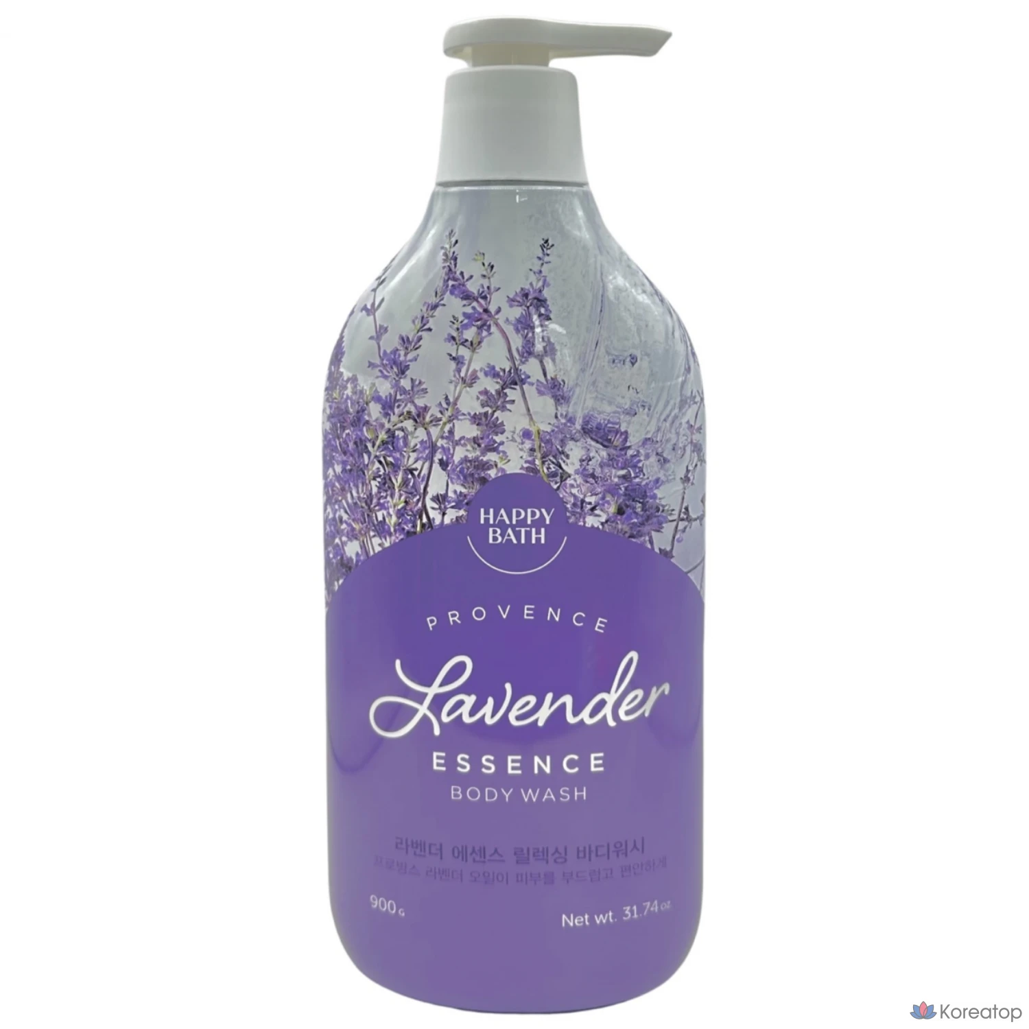 Гель для душа Happy Bath Lavender Essence Relaxing Body Wash Herb, 900 г, 1 шт.