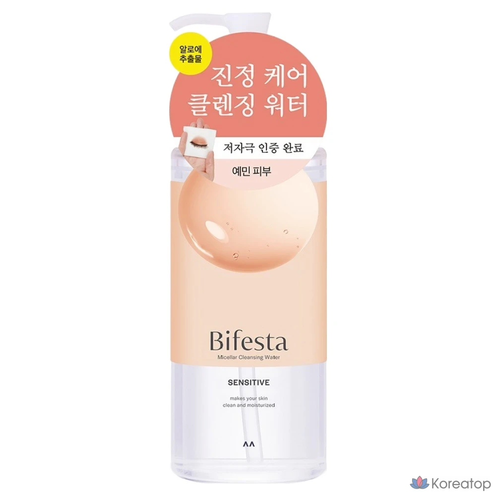 Гидрофильное масло Bifesta Micellar Cleansing Water Sensitive, 400 мл, 1 шт.