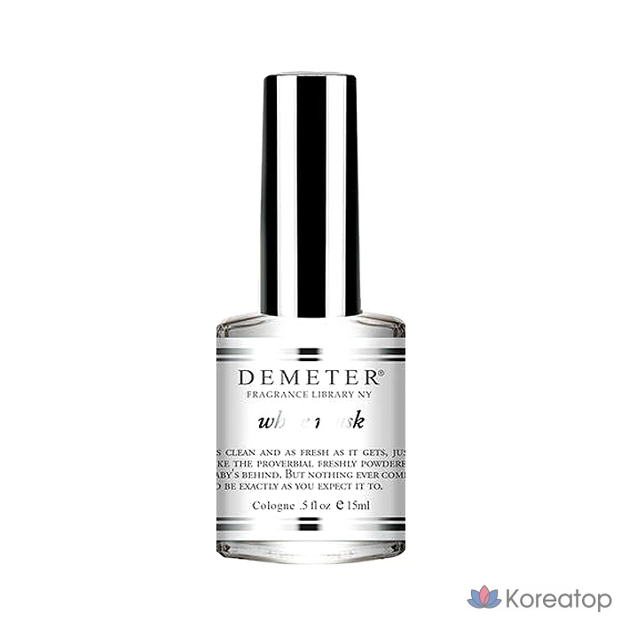 Одеколон Demeter White Musk, 15 мл, 1 шт.