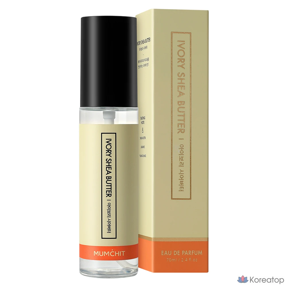 Духи для ткани MUMCHIT, оттенок Ivory Shea Butter, 70 мл, 1 шт.