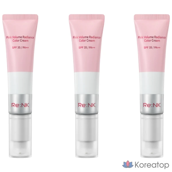 Колор-крем Re:Nk Bright Cream Pink Volume Radiance Color Cream, 30 мл, 3 шт.