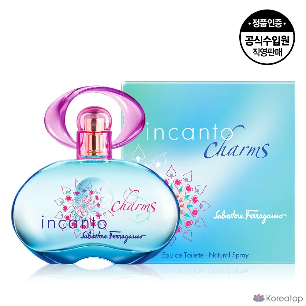 Парфюмерная вода Ferragamo Incanto Charm Eau de Toilette, 50 мл, 1 шт.