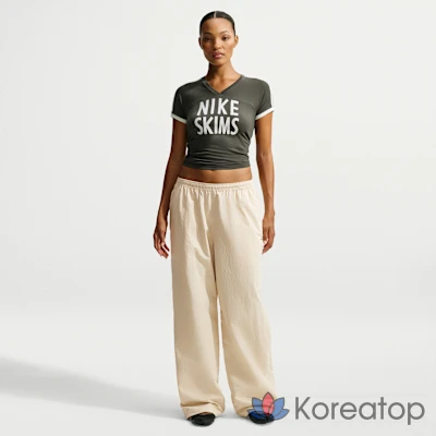 Брюки женские Nike Crunch Nylon Wide-Leg Pants