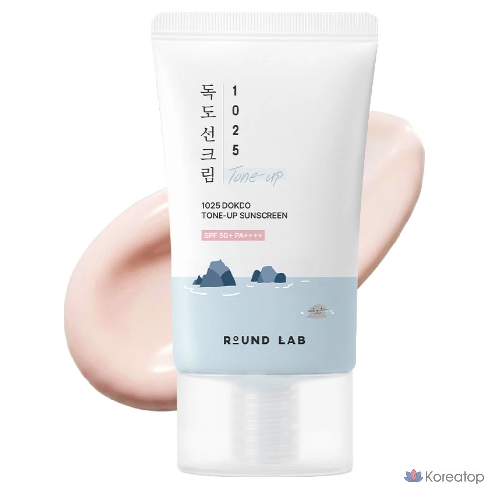 Солнцезащитный крем Round Lab 1025 Dokdo Tone Up Sun Cream SPF50+ PA++++, 50 мл, 1 шт.