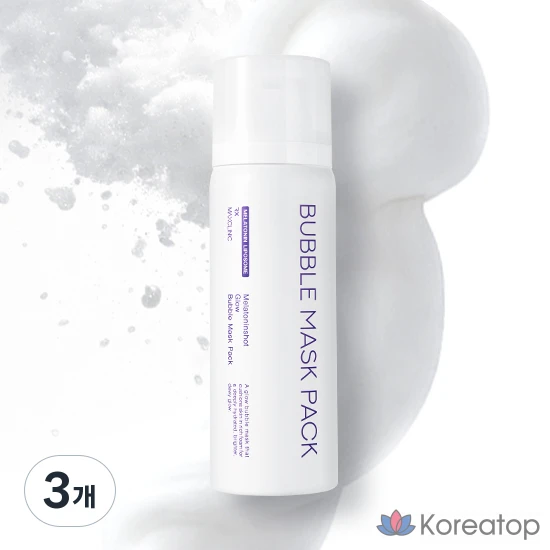 Тканевая маска для лица MAXCLINIC Melatonin Shot Glow Bubble Mask, 80 мл, 3 шт.