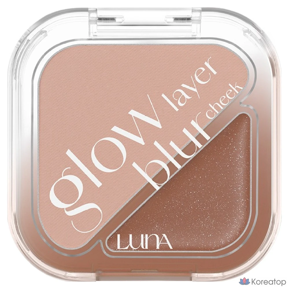 Тинт для губ Luna Glow Layer Blur Cheek, оттенок 13 Mocha Cream, 1 шт.