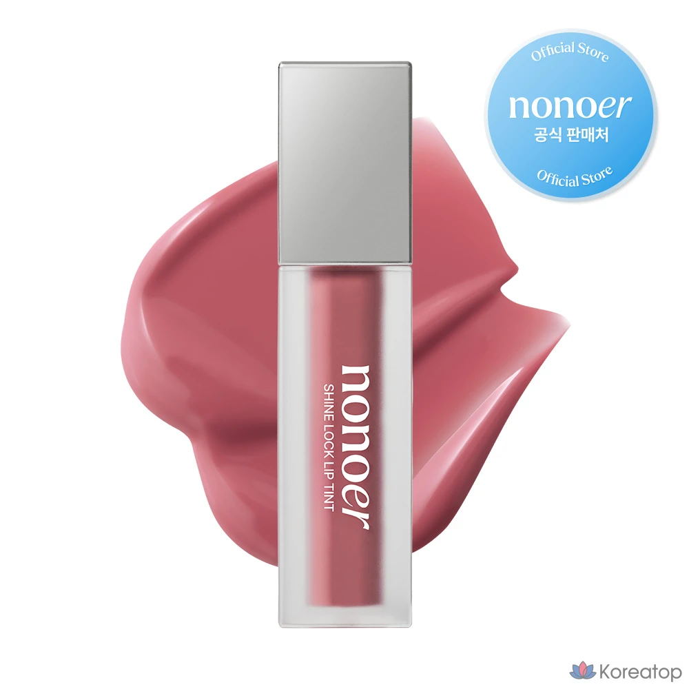 Тинт для губ NONOER Shine Lock Tint, оттенок 001 Tender Pink, 5 г, 1 шт.