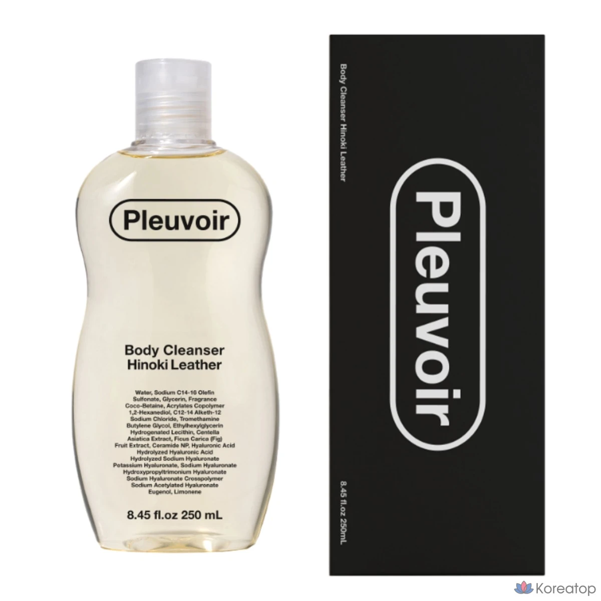 Гель для душа Pleuvoir Hinoki Leather Body Wash, 250 мл, 1 шт.