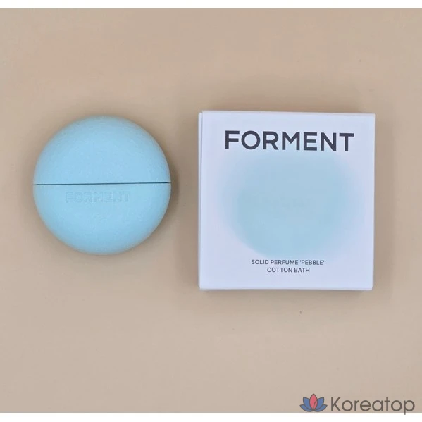 Твердые духи Forment Solid Perfume Pebble, оттенок Cotton Bath, 1 шт.