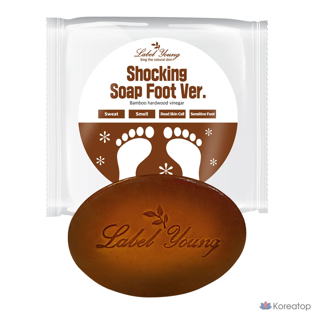 Мыло для ног Label Young Shocking Soap, 100 г, 1 шт.