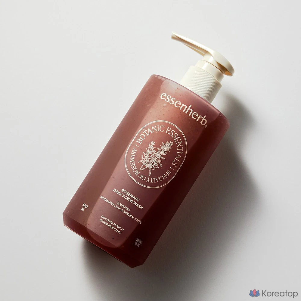 Скраб для тела EssenHerb Rosemary Daily Scrub Wash, 500 мл, 1 шт.