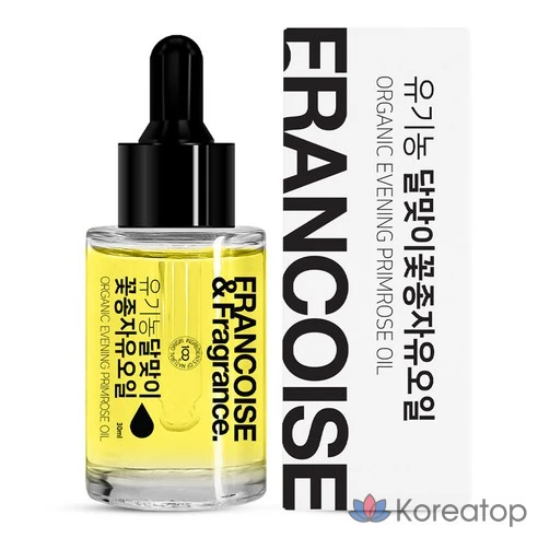 Масло для лица Francoise&fragrance Organic Evening Primrose Oil Unrefined, 30 мл, 1 шт.