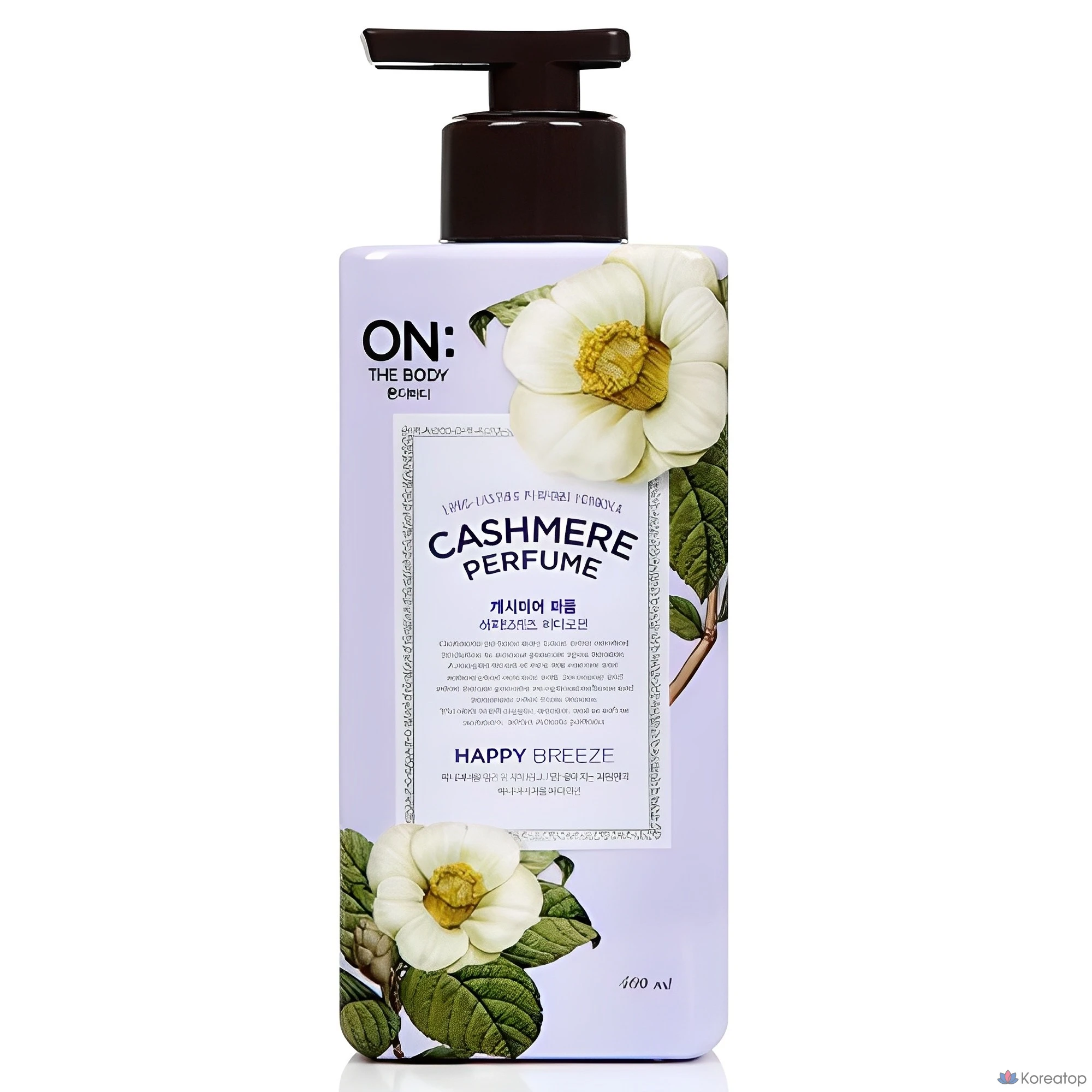 Лосьон для тела Pure Derma On The Body Cashmere Perfume Happy Breeze, 400 мл, 1 шт.