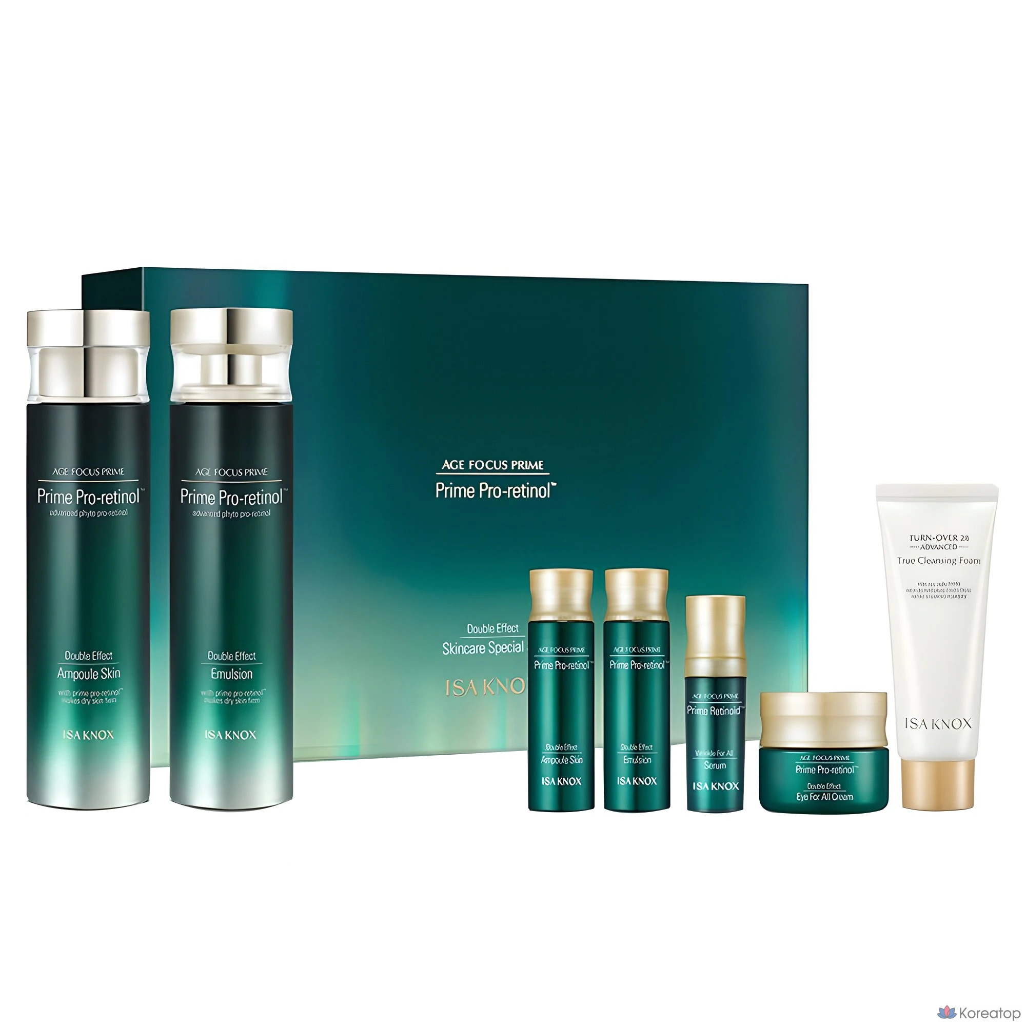 Набор для ухода Isa Knox Age Focus Prime Double Effect 2-piece Set, 1 шт.