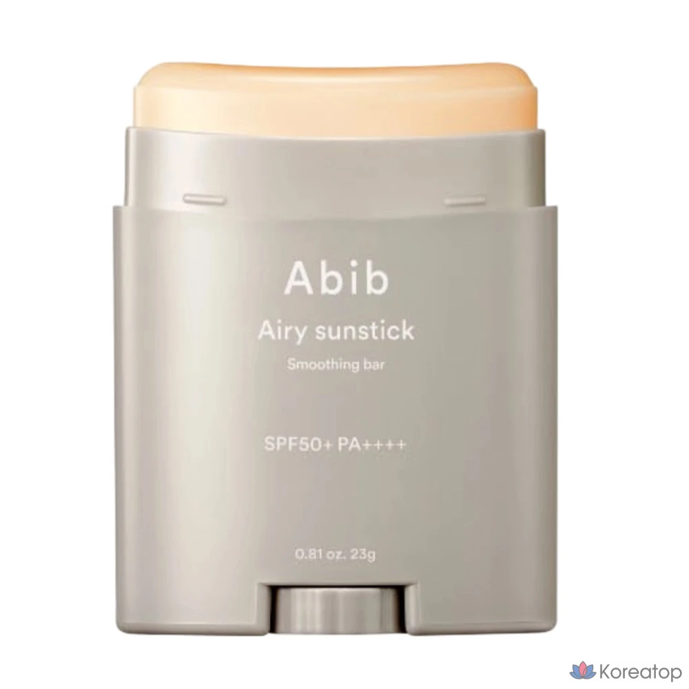 Солнцезащитный стик Abib Airy Sunstick Smoothing Bar SPF50+ PA++++, 23 г, 1 шт.
