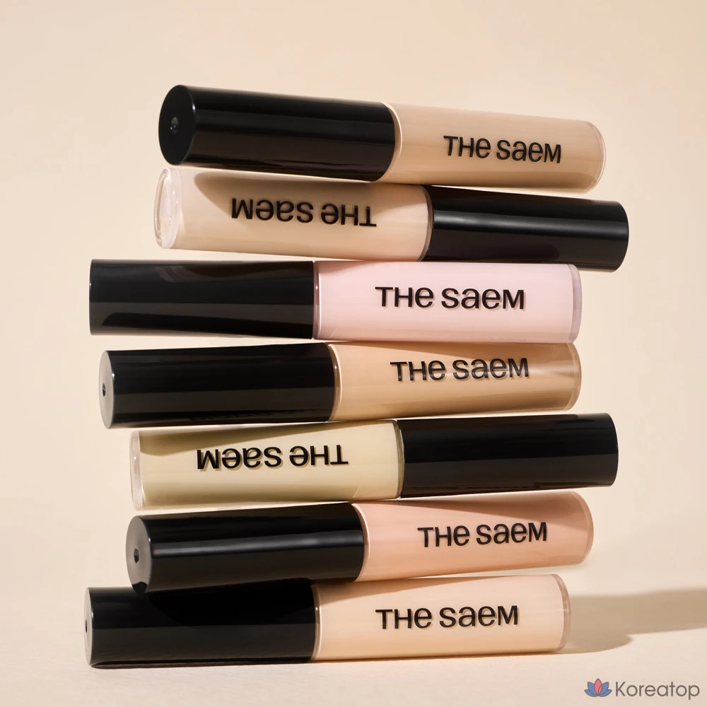 Консилер The Saem Cover Perfection Tip Concealer, оттенок Peach Beige, 6.5 г, 1 шт., фото 2