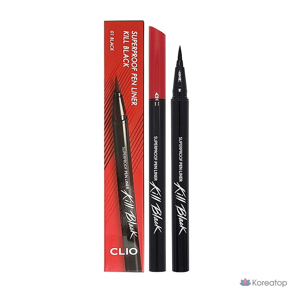 Подводка для глаз Clio Waterproof Pen Liner, оттенок Brown, 0.55 мл, 1 шт.