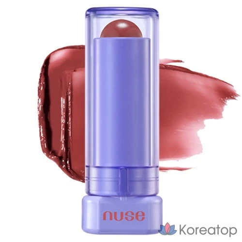 Бальзам для губ nuse Color Care Lip Balm, оттенок 05 Mauve Move, 4.3 г, 1 шт.