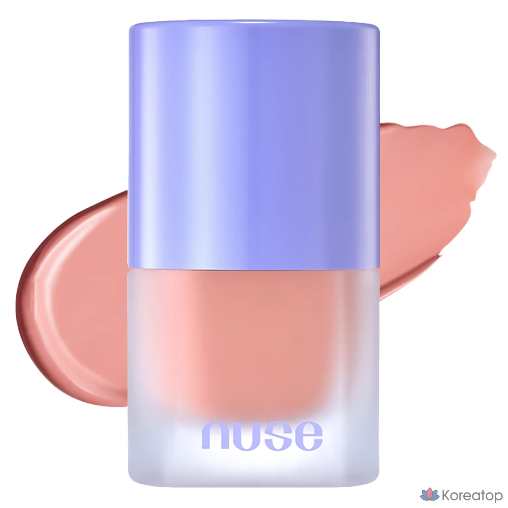 Тинт для щёк nuse Liquid Care Cheek, оттенок 04 Poppy Breeze, 16 мл, 1 шт.