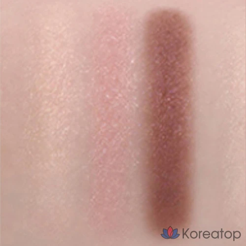 Тени для век Missha Triple Shadow #1 Brownie Pink, 2 г, 1 шт., фото 3