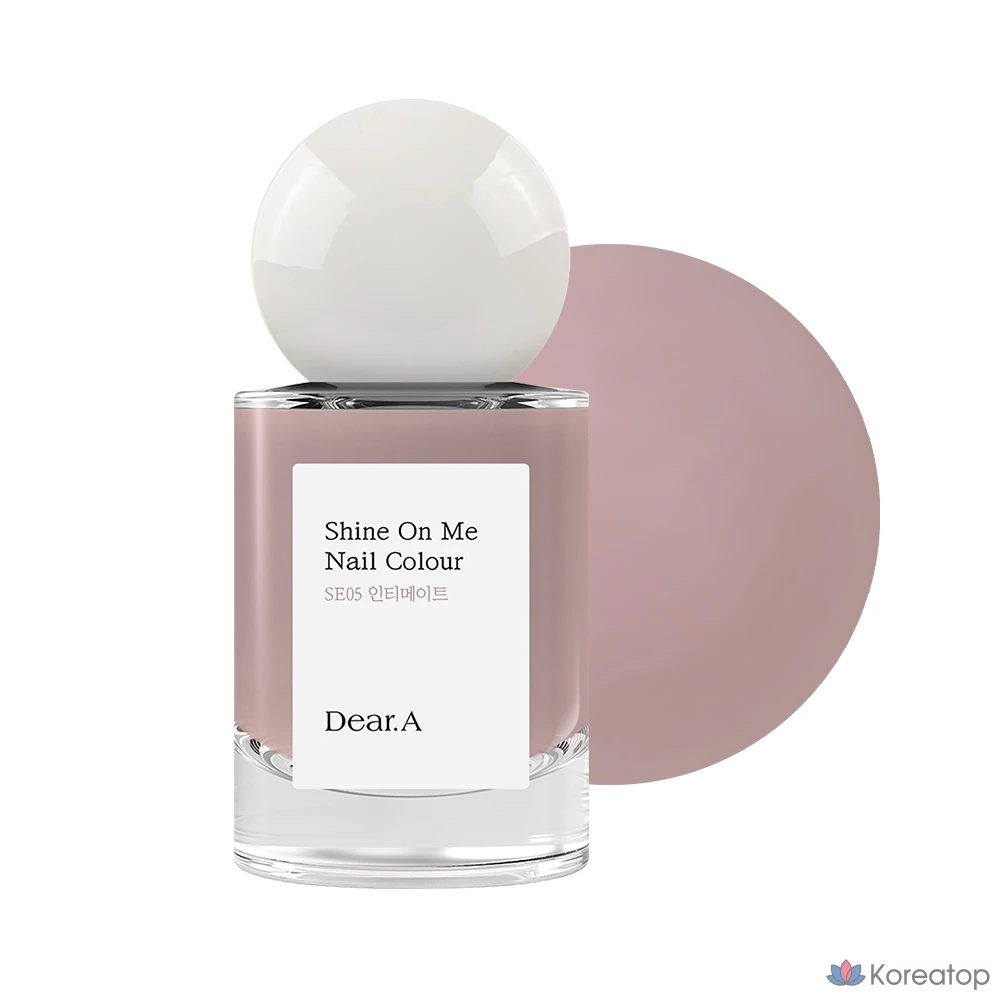 Лак для ногтей Dear.A Shine On Me Nail Color, оттенок SE05 Intimate, 11 мл, 1 шт.