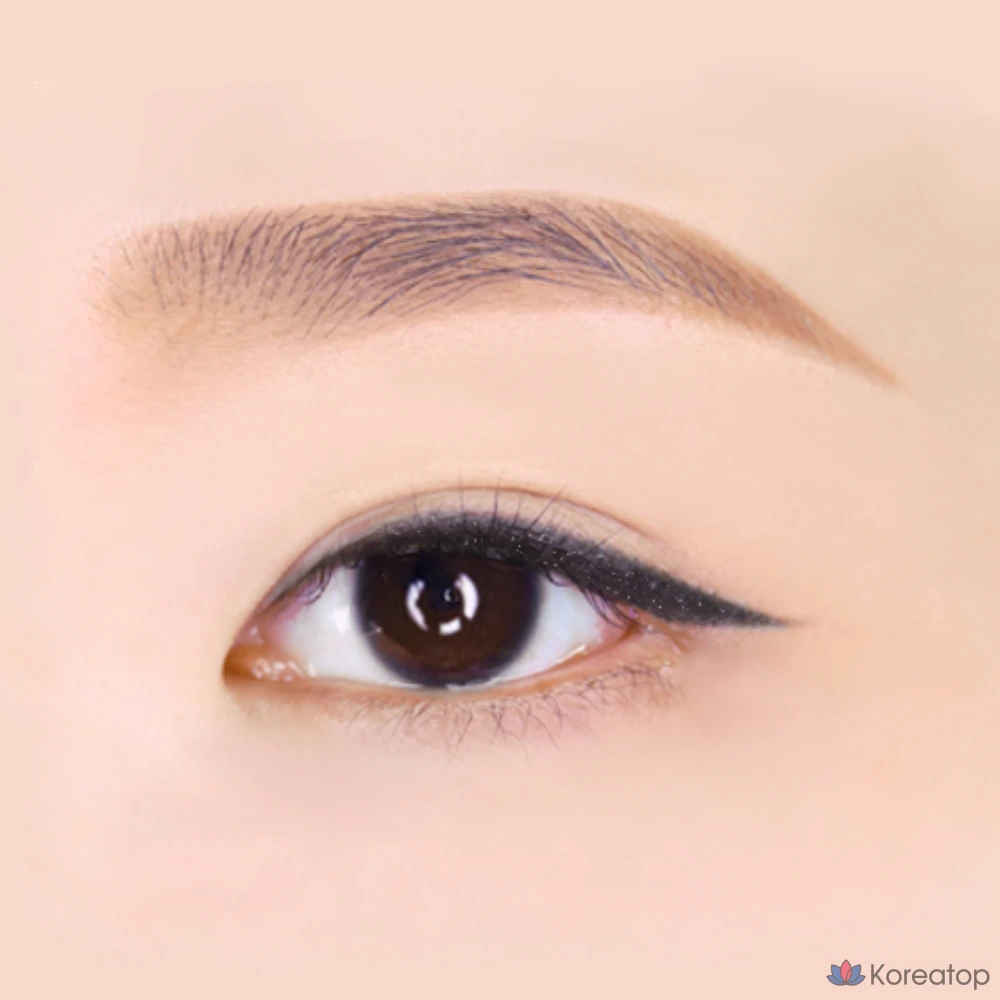 Подводка для глаз MERZY The First Slim Gel Eyeliner, оттенок GS2 Black Spinel, 0.05 г, 1 шт., фото 3