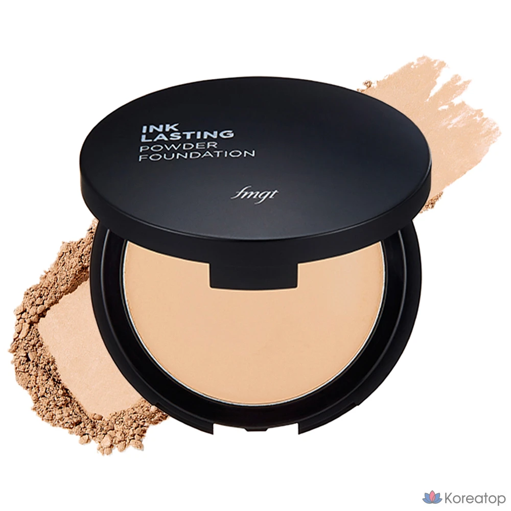 Пудровый тональный крем The Face Shop Ink Lasting Powder Foundation, оттенок V203, 9 г, 1 шт.