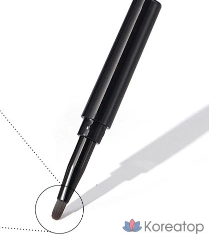 Подводка для глаз Tony Moly Back Gel Eyeliner Long Brush, оттенок 7 Latte Brown, 1 шт., фото 4