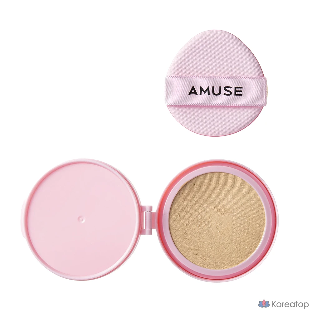 Кушон AMUSE Dew Power Cushion Refill, оттенок 03 Honey, 15 г, 1 шт.