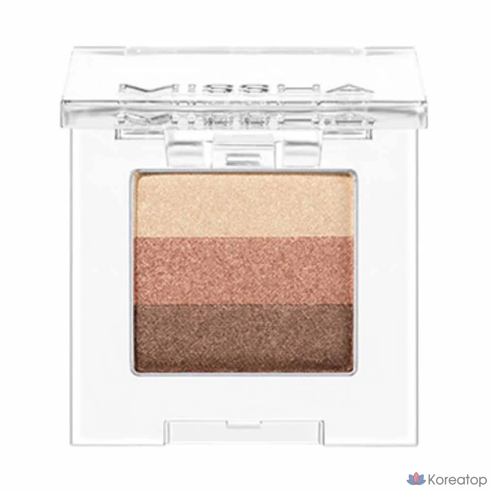 Тени для век Missha Triple Eye Shadow #3 Mocha Beige, 2 г, 1 шт.