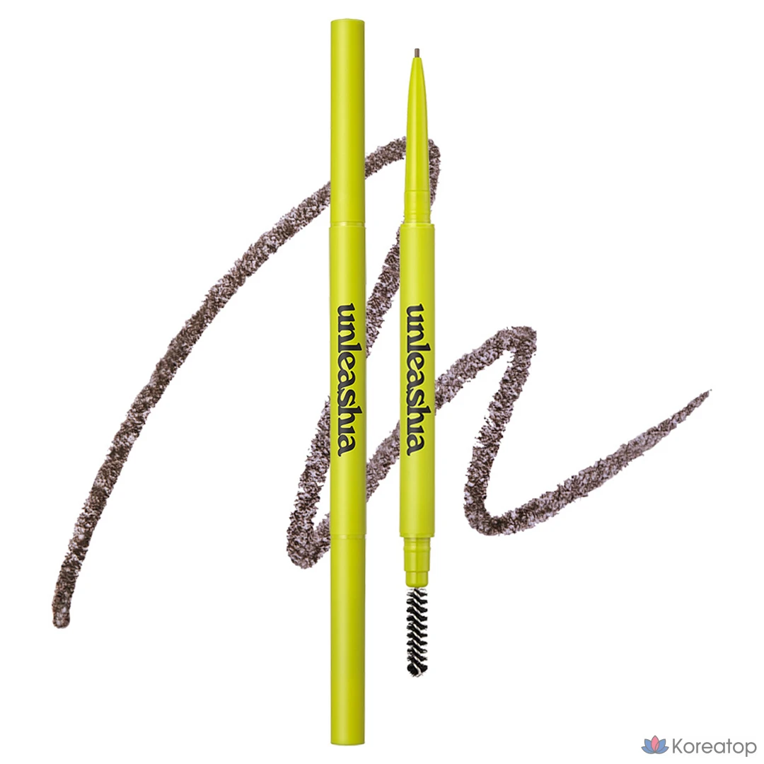 Карандаш для бровей Unleashia Shaper Defining Eyebrow Pencil, оттенок No 2 Craft Brown, 0.025 г, 1 шт.