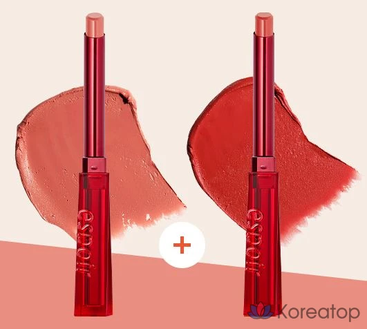 Помада для губ Espoir The Slim Lipstick Cream Matte, оттенок 3 Posy, 0.9 г, 1 шт.