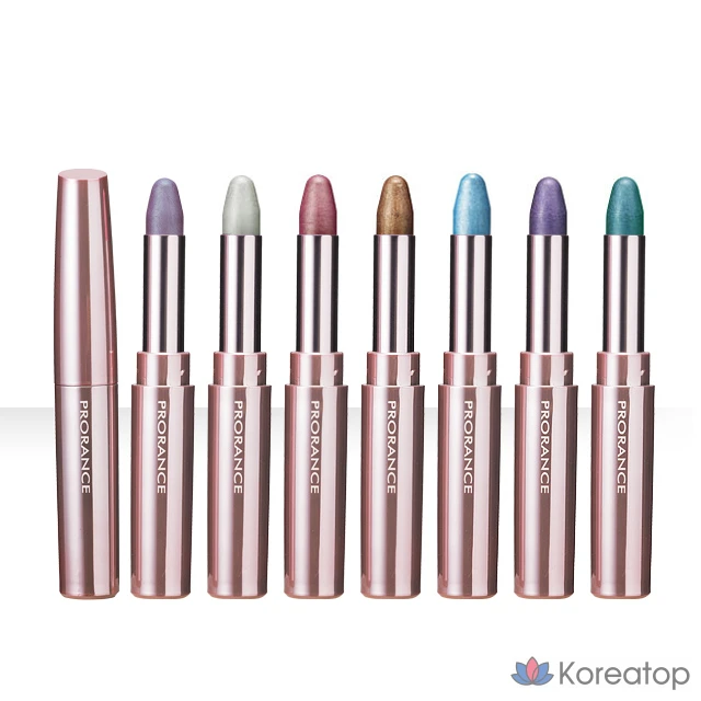 Кушон для век Prorance Shine Stick Eyeshadow, оттенок 01 White, 1.8 г, 1 шт.