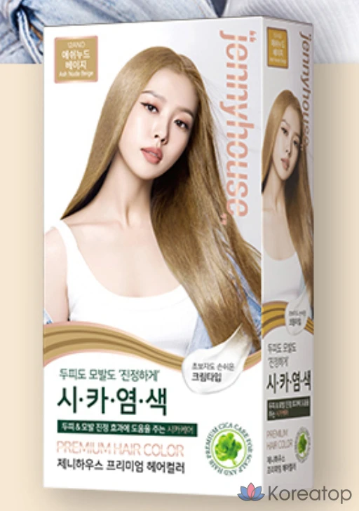 Краска для волос JennyHouse Premium Hair Color, оттенок Ash Nude Beige 12AND, 1 шт., фото 3