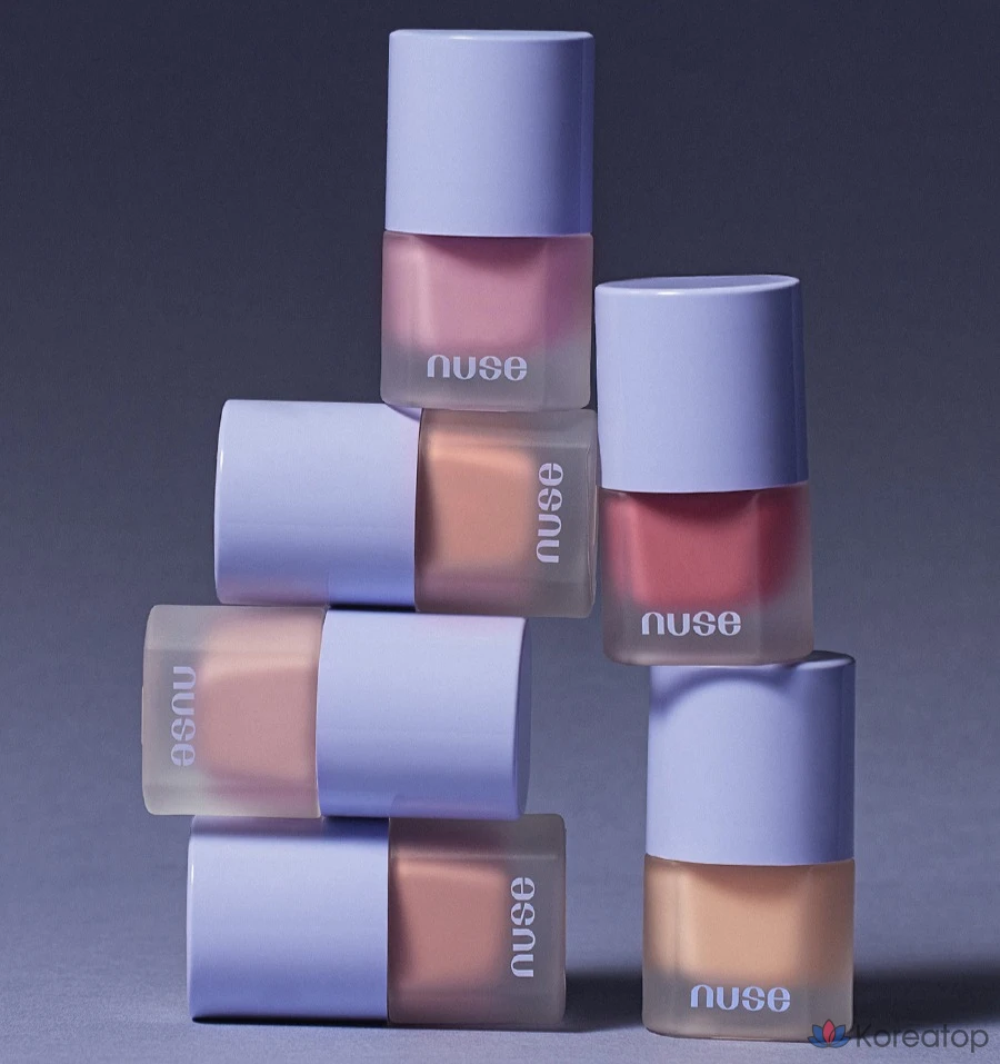 Тинт для щёк nuse Liquid Care Cheek, оттенок 04 Poppy Breeze, 16 мл, 1 шт., фото 5