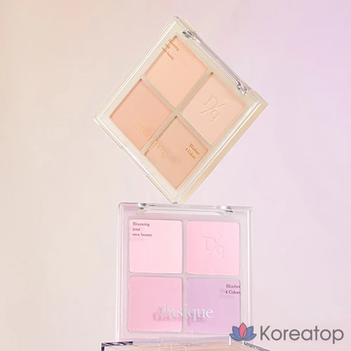 Блушер Dasique Mood Cheek Blusher, оттенок 01 Warm Blending, 10.4 г, 1 шт., фото 7
