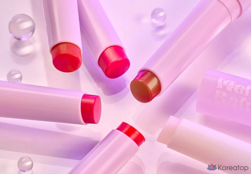 Бальзам для губ Derma Factory Glow Melting Lip Balm, оттенок PK01 Cool Ava Pink, 2.3 г, 1 шт.