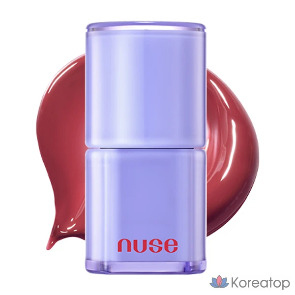 Тинт для губ nuse Care Lip Tual Serum Tint, оттенок 03 Radish Hue, 4.5 г, 1 шт.