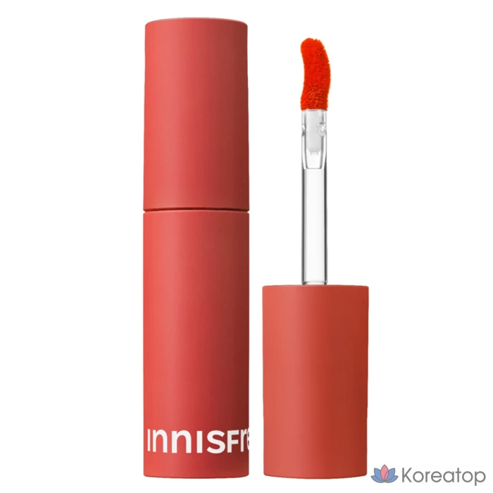 Тинт для губ Innisfree New Airy Matte Tint, оттенок 4 Apple Red, 1 шт.