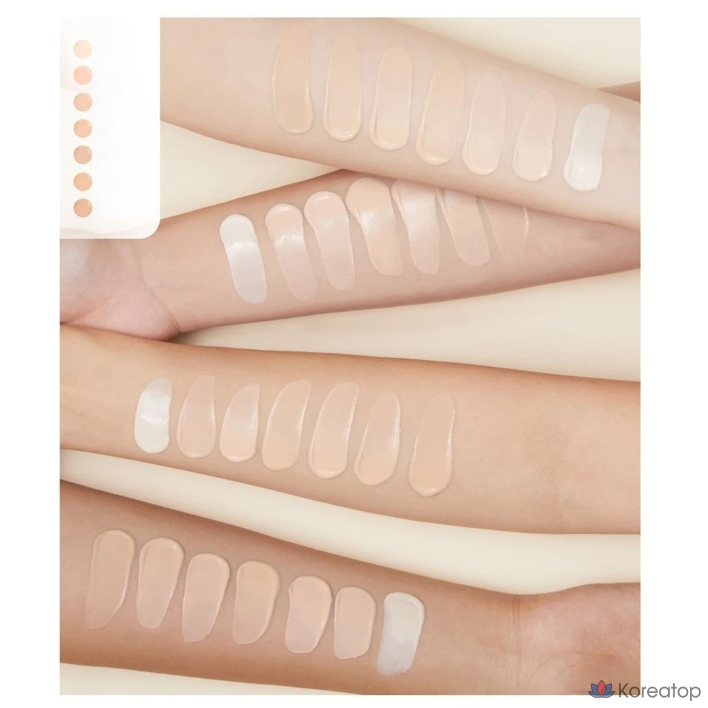 Фундация Giverny Fit Cover Foundation, оттенок 21 Light Beige, 30 мл, 1 шт., фото 7