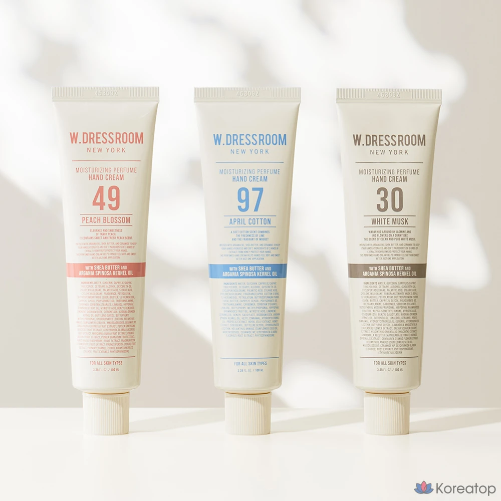 Крем для рук W.Dressroom Perfume Hand Cream No.30 White Musk, 100 мл, 1 шт., фото 9