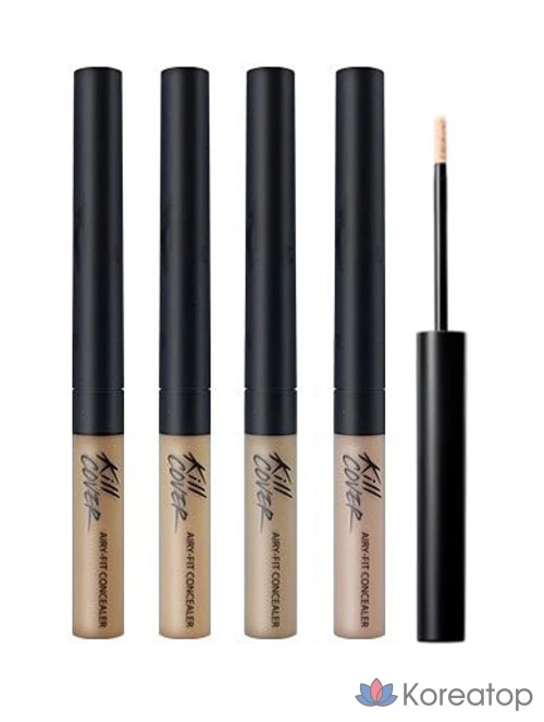 Консилер Clio Kill Cover Airy Fit Concealer, оттенок 02 Lingerie, 3 г, 1 шт.