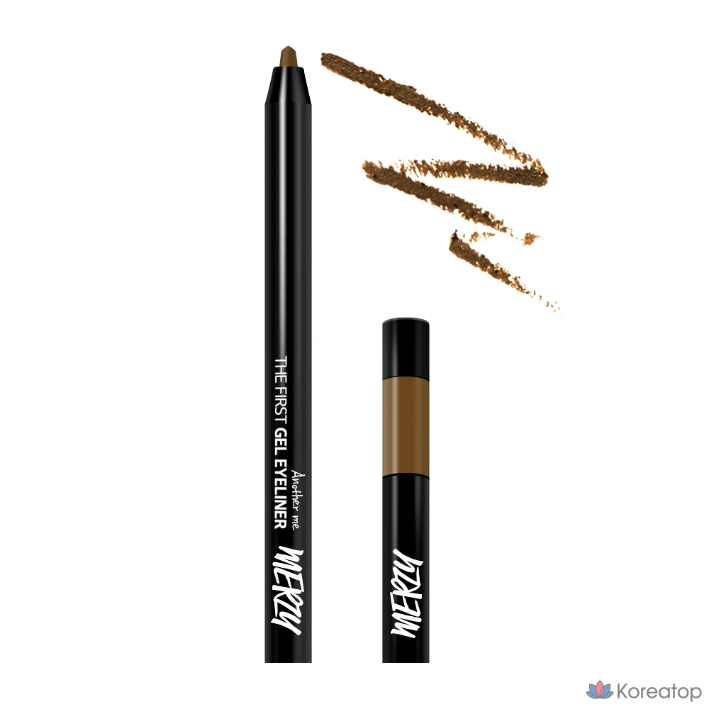 Подводка для глаз гелевая MERZY The First Gel Eyeliner, оттенок G3 Amber Bronze, 0.5 г, 1 шт.