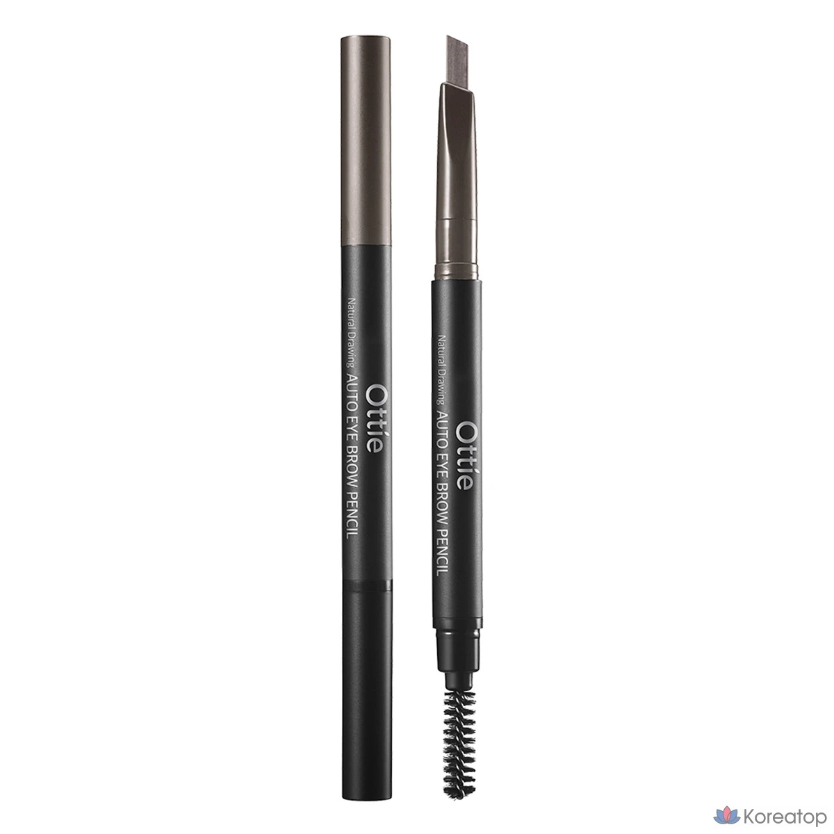 Карандаш для бровей Ottie Natural Drawing Eyebrow Pencil, оттенок 03 Gray Brown, 1 шт.