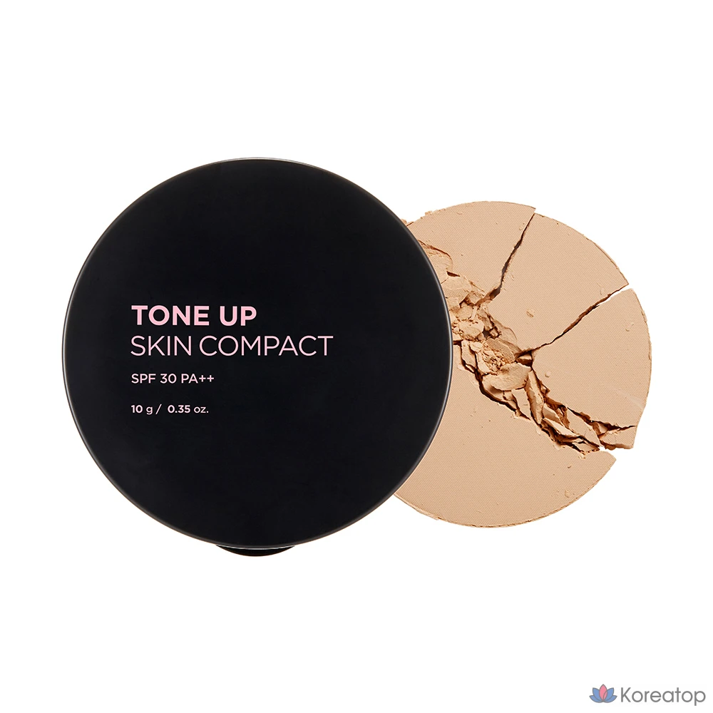 Тонер FMGT Tone Up Skin Pact, оттенок V203 Natural Beige, 10 г, 1 шт.
