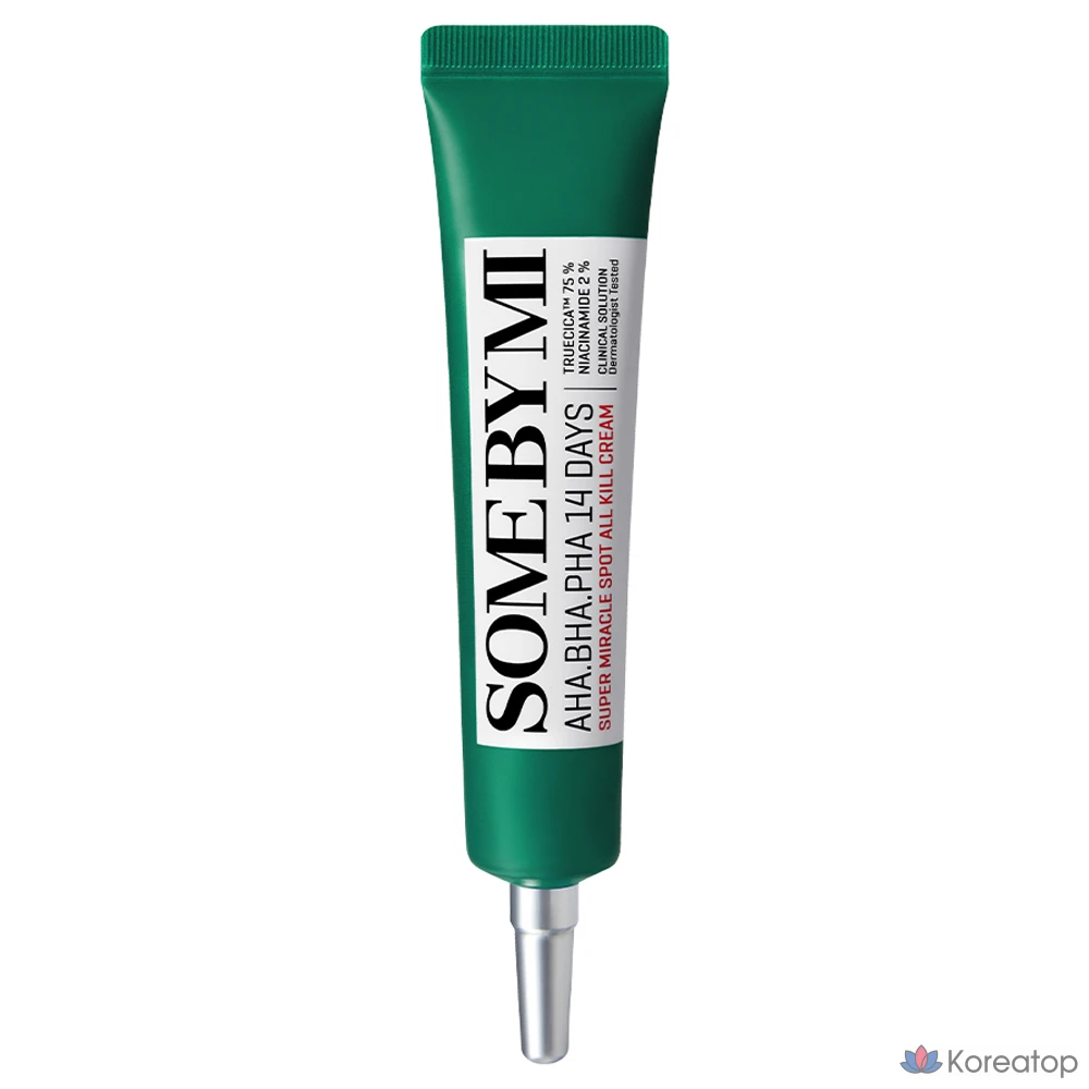 Крем для лица Some By Mi AHA BHA PHA 14 Days Super Miracle Spot All Kill Cream, 30 мл, 1 шт.
