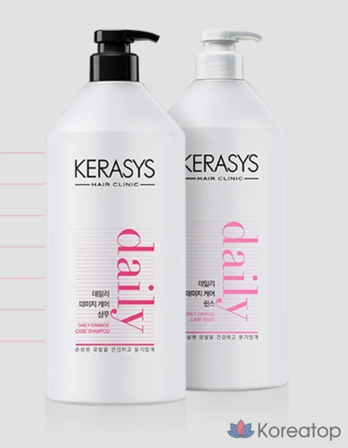 Шампунь KeraSys Daily Damage Care Plus, 1.5 л, 1 шт.