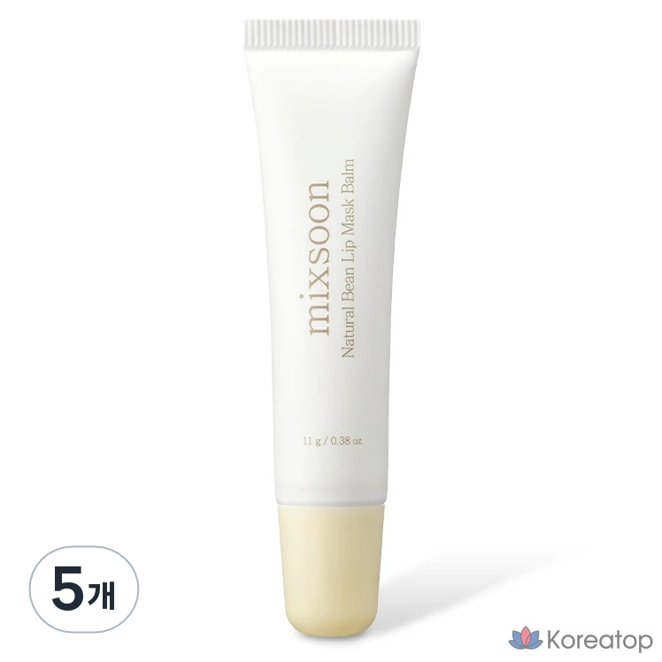 Бальзам для губ MIXSOON Bean Natural Lip Mask Balm, 11 г, 5 шт.